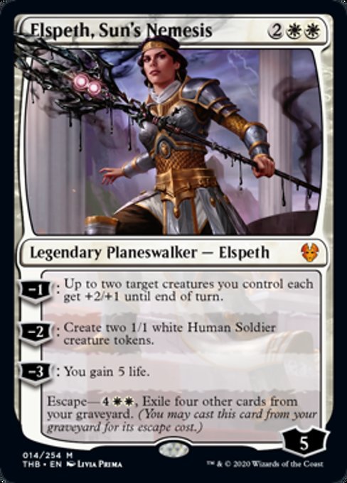 Elspeth, Sun's Nemesis (Theros: Beyond Death)